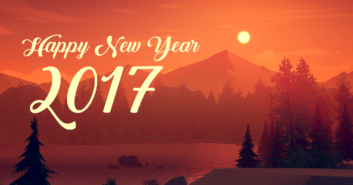 happy new year 2017 Facebook Cover Photo