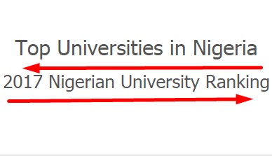 NUC Ranking Top 100 Best Universities In Nigeria