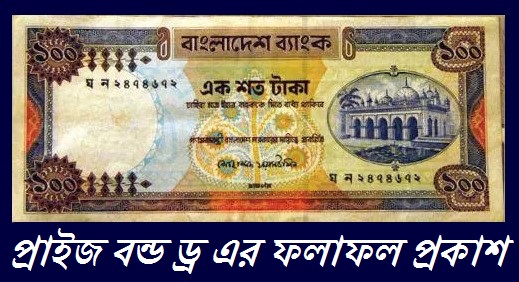 Bangladesh Bank Prize Bond Lottery Draw Result of 100 TK - www.bb.org.bd