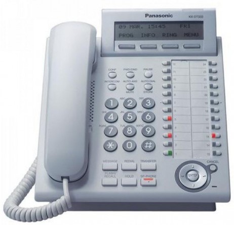 Panasonic Digital Telephone Duplex Speaker 3-Line KX-DT333