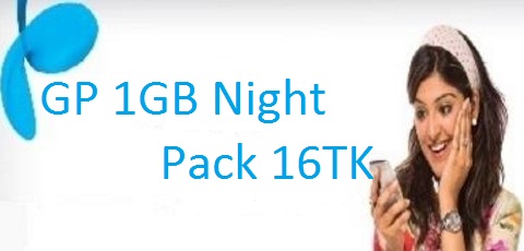 GP 1GB Night Pack 16TK
