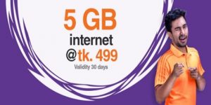 Banglalink 5GB Internet 499 TK Offer
