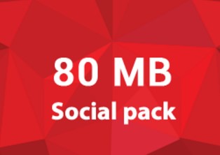 Robi 80 MB Social Internet Pack 5 TK Offer