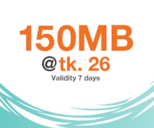 Banglalink 150 MB 26 TK Recharge Internet Offer