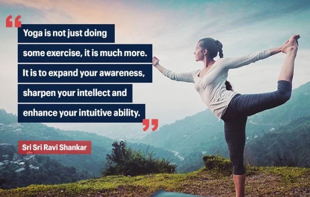Best Yoga Day Quotes Spare some time for yourself. Make yoga a part of your routine.