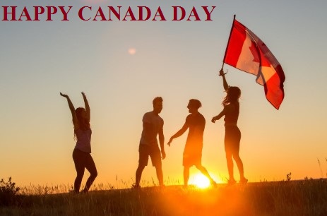 Canada Day 2022 with Flag