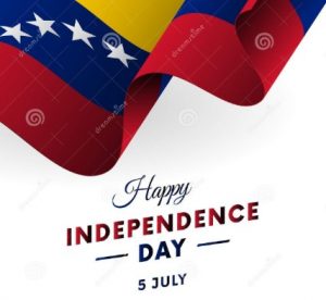 Happy Independence Day Venezuela 2022