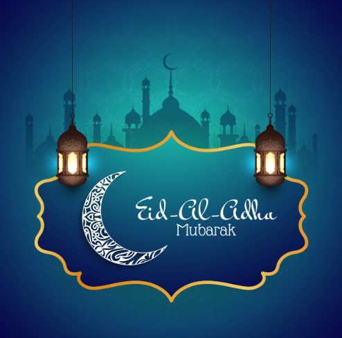 Eid al Adha Greetings Crad HD Download