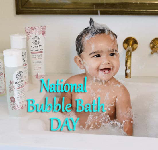 National Bubble Bath Day