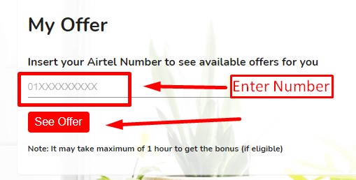 How to check Airtel 1GB Internet 9 TK Offer Eligibility