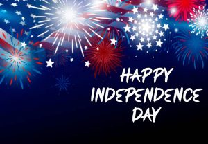 July 4 - Happy Independence Day
