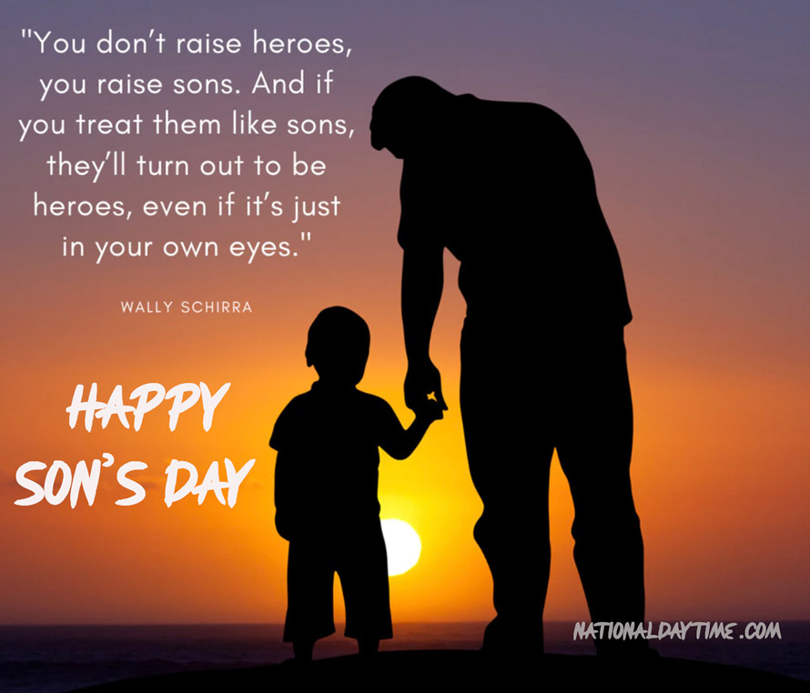 National Sons Day 2023 Images, Memes, Quotes, Wishes, Captions, Status