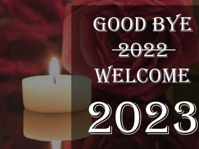 Goodbye 2022 Welcome 2023 Pic