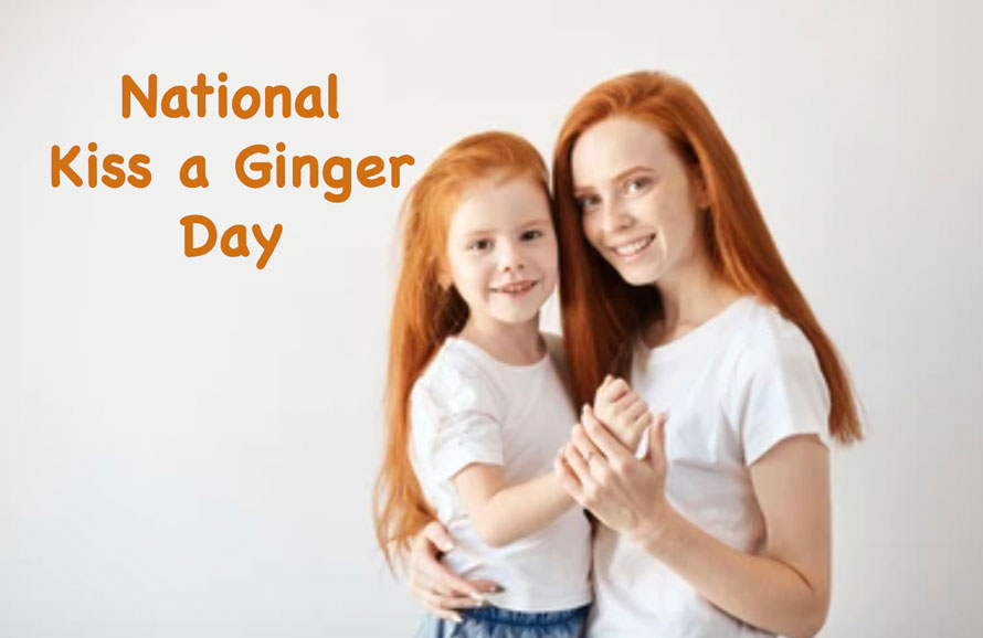 National Kiss a Ginger Day 2023