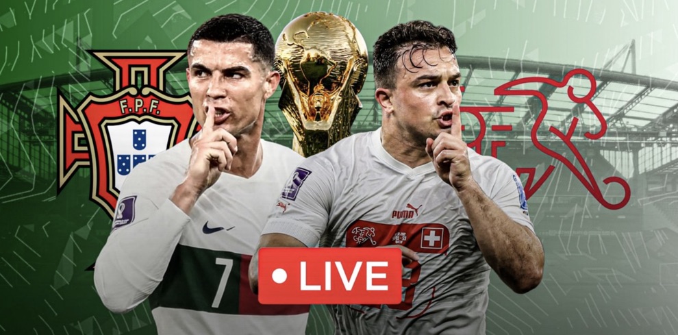 LIVE Portugal vs Switzerland World Cup 2022