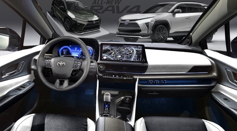 New 2024 Toyota RAV4 Interior