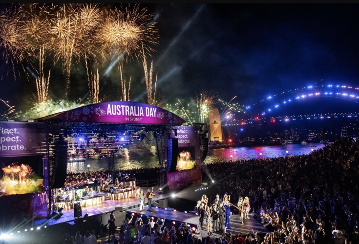 Australia Day Fireworks Sydney 2023