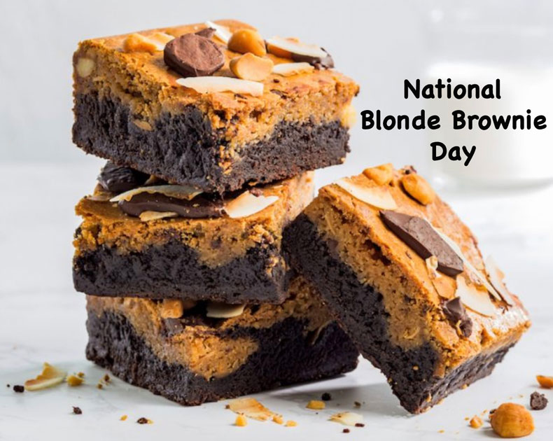National Blonde Brownie Day 2023