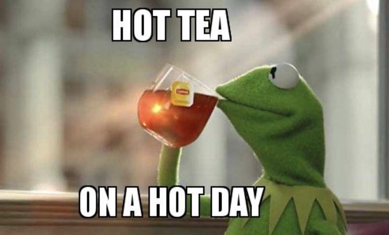 National Hot Tea Day 2023 Meme, Funny Pic