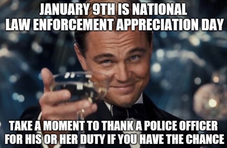 National Law Enforcement Appreciation Day 2023 Memes
