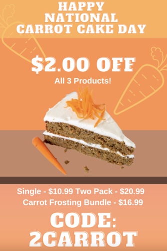 National Carrot Cake Day 2023 Deals