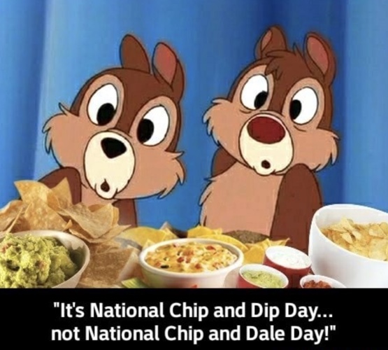National Chip and Dip Day Meme 2023