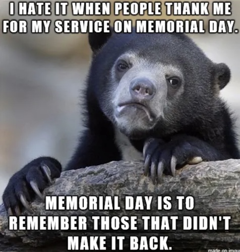 Memorial Day Meme 2023