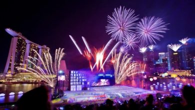 Singapore National Day Fireworks 2023