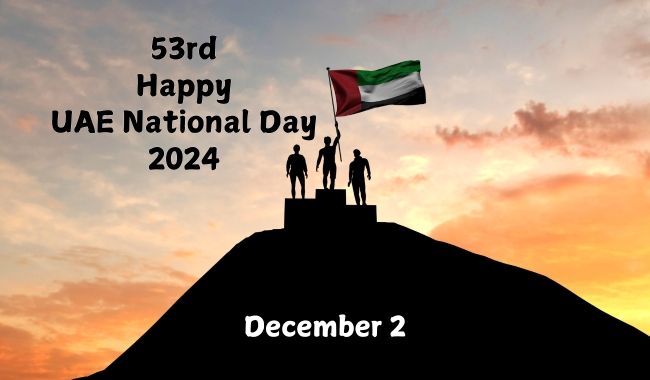 53rd Happy UAE National Day 2024