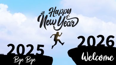 Bye Bye 2025 Welcome 2026 Happy New Year