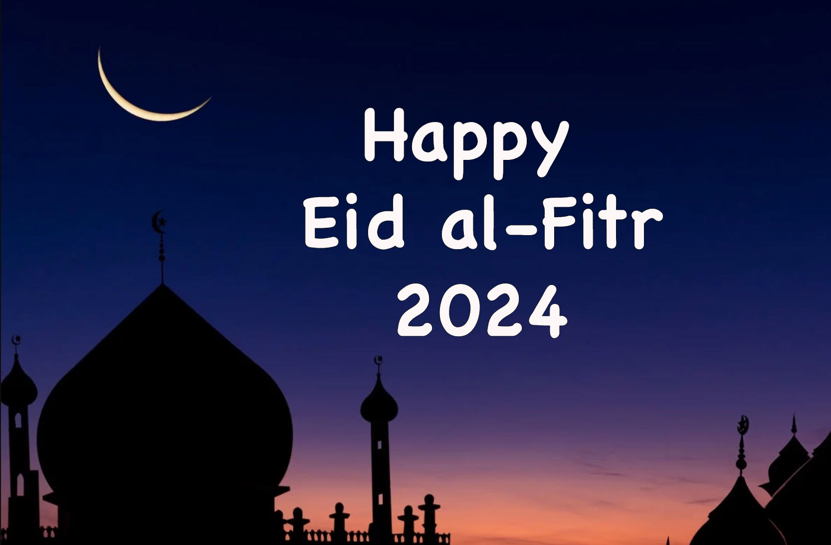 Eid al-Fitr 2024 - Eid Mubarak