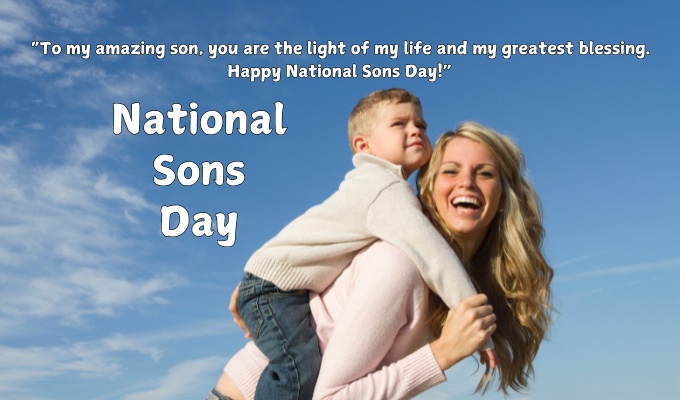 Happy National Sons Day Quotes from Mom 2024