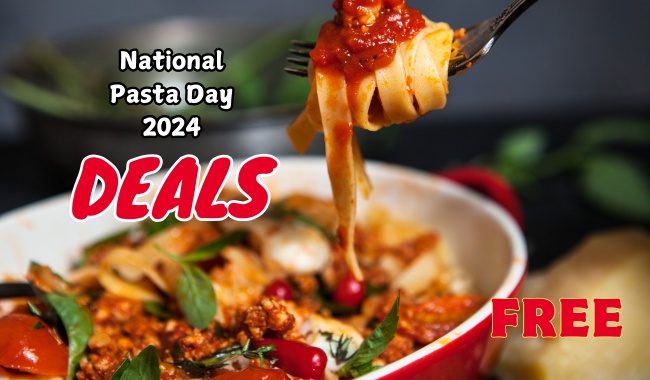 National Pasta Day 2024 Deals