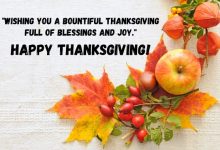 Happy Thanksgiving Message to Friends and Family 2024